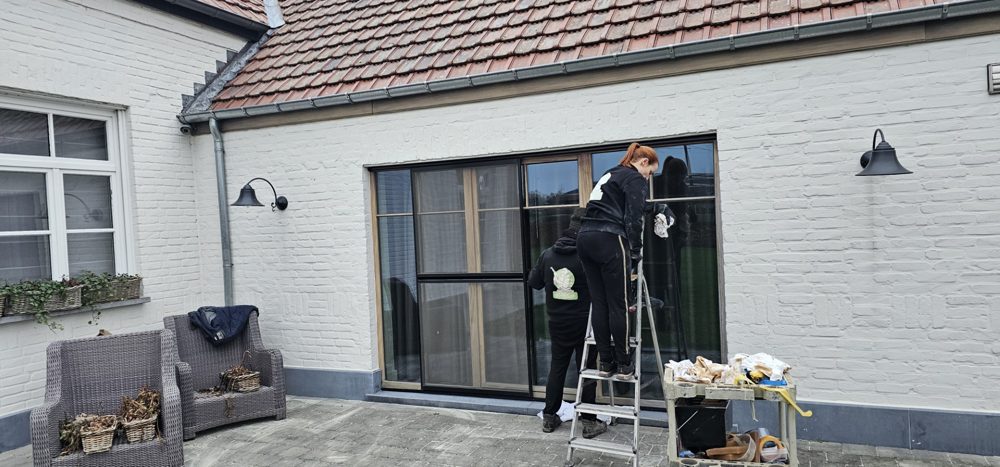Zandstraal-realisatie door C-Blast