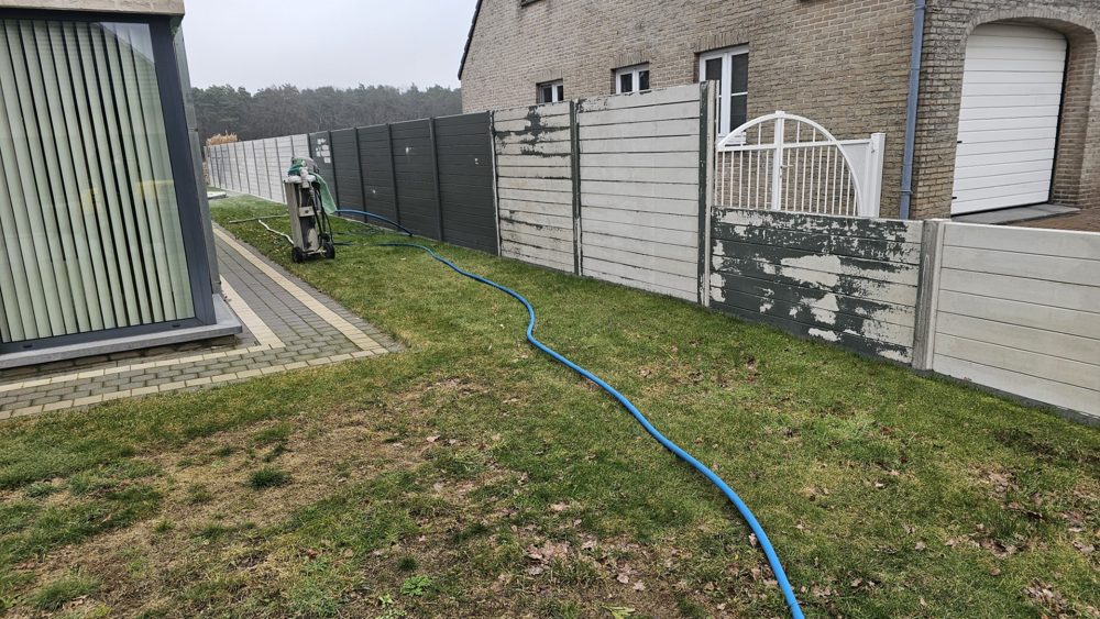 Zandstraal-realisatie door C-Blast